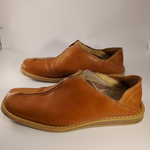 Koan Men's Leather Slip Ons - Picture 3 of 9